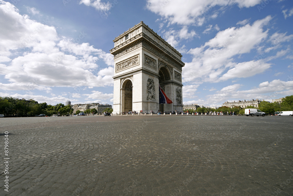 Obraz premium Arc de triomphe Paris