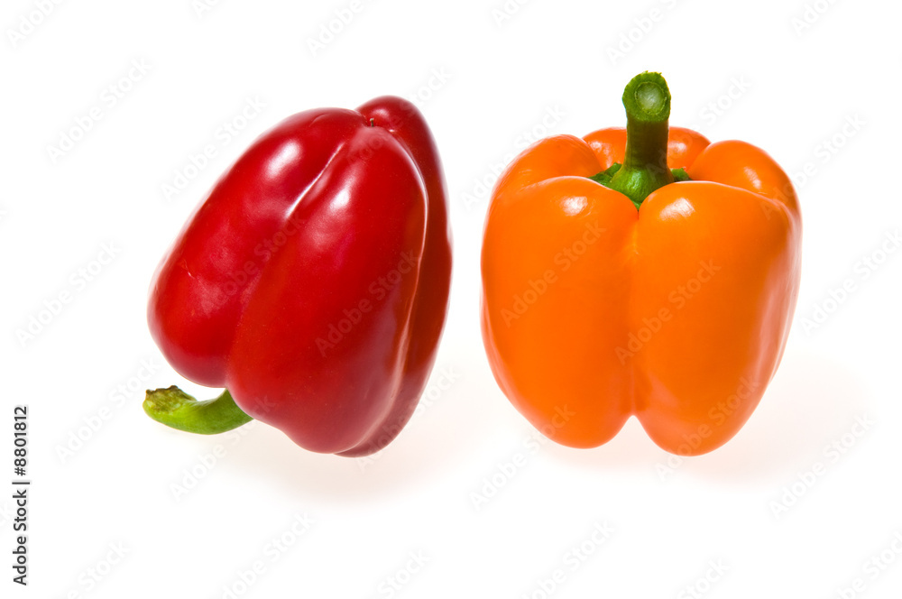 bell peppers isolated bell peppers isolated