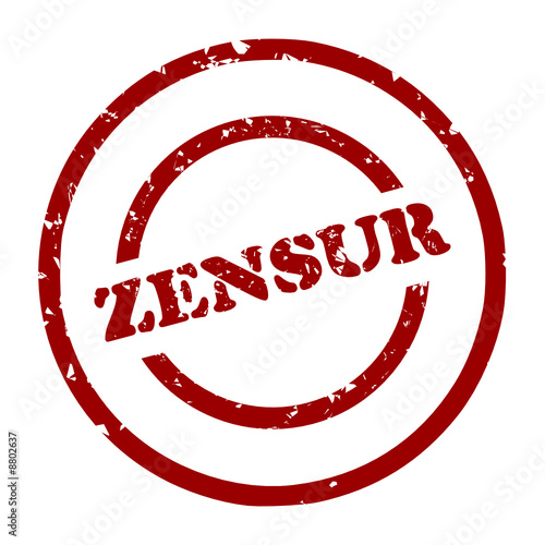 stempel zensur