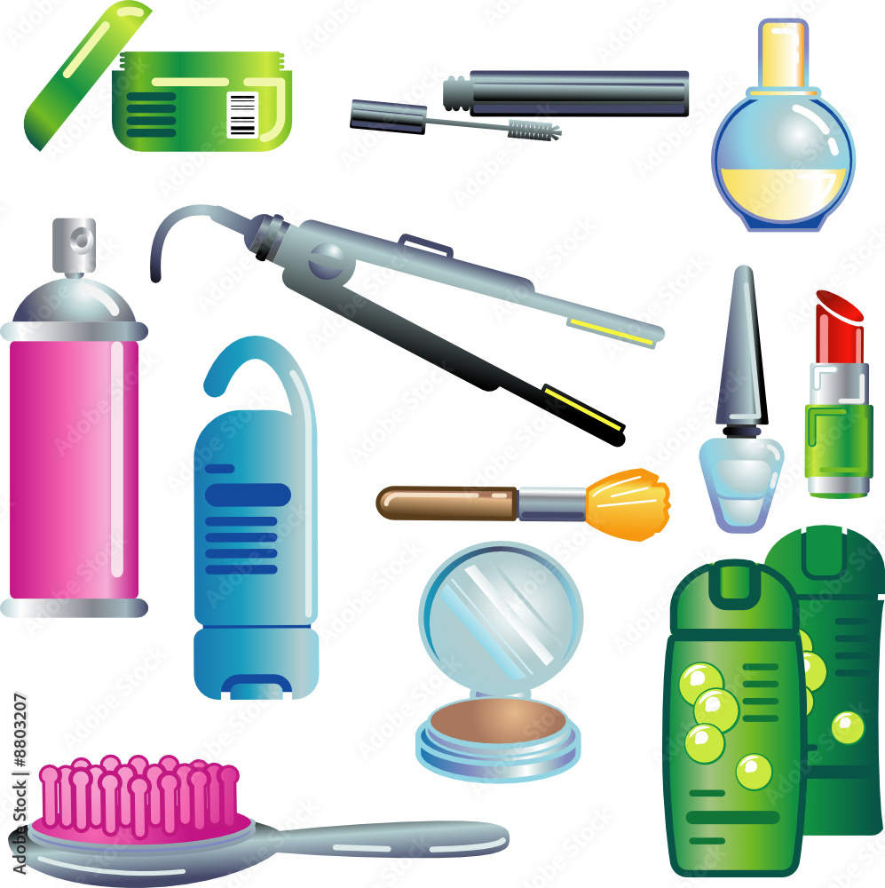 Obraz premium Beauty and Cosmetics Products