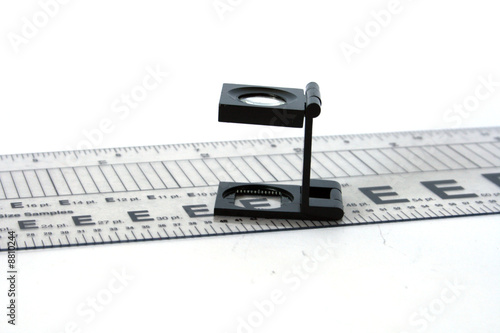Pica Ruler and Loupe