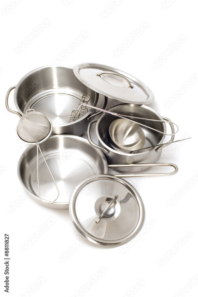 object on white - Metal kitchen utensil