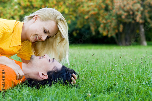 Young couple in love