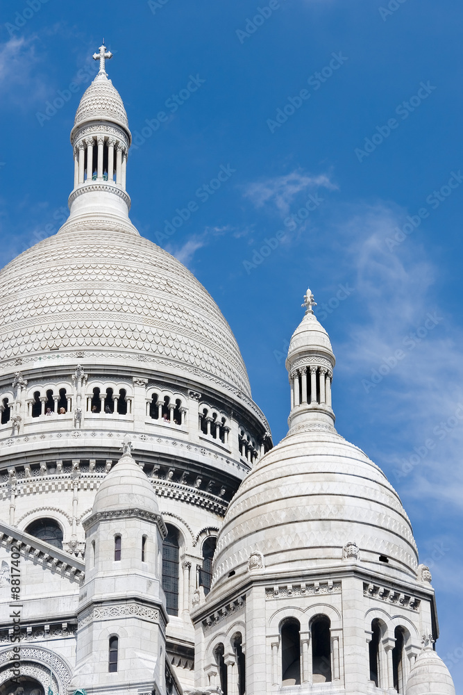 Basílica del Sacre-Coeur, Montmartre, París (France)