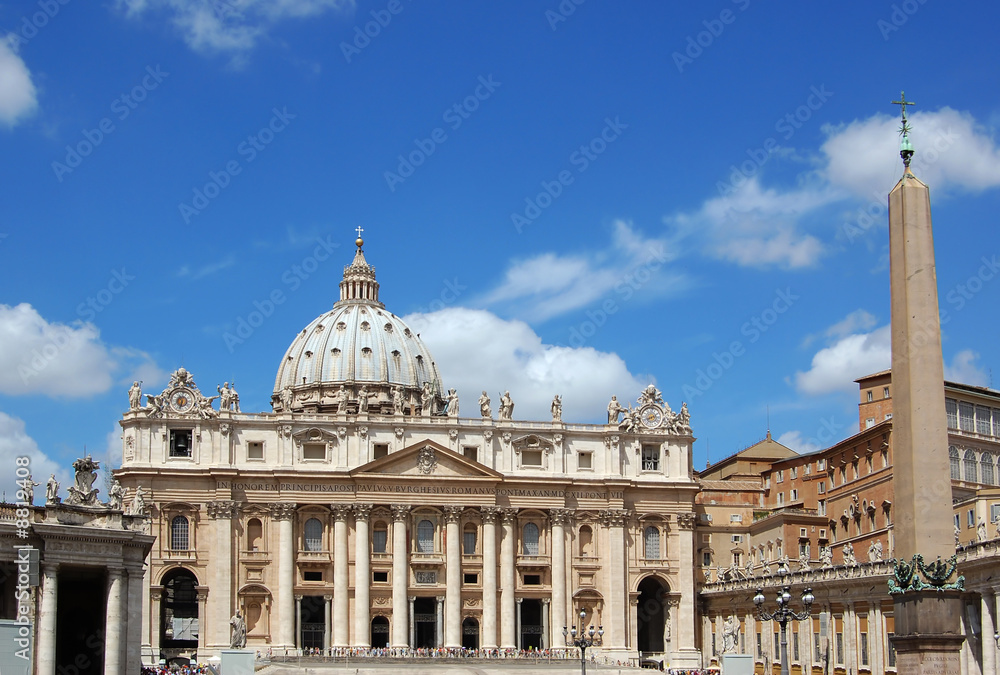 basilica the St. Peter in vatican, Italy