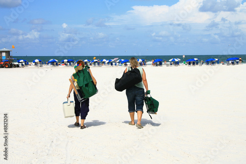 day out on the beach