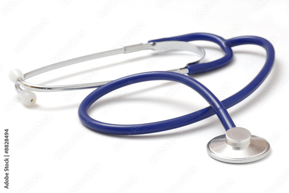 Stethoscope studio isolated on white background Stethoscope studio isolated on white background