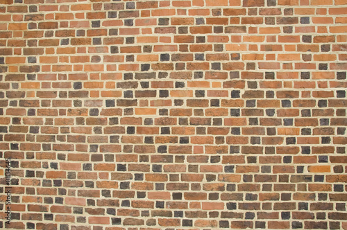 Colored stone brick pattern wall background