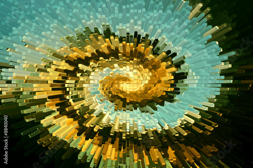 Circular explosion