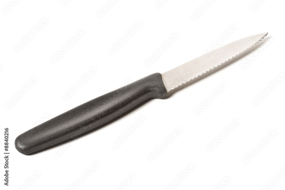 Kitchen knife isolated on white background Kitchen knife isolated on white background
