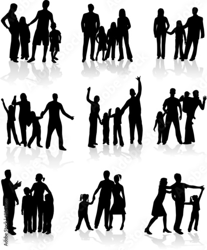 Family Silhouettes