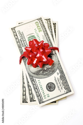 Gift-wrapped money