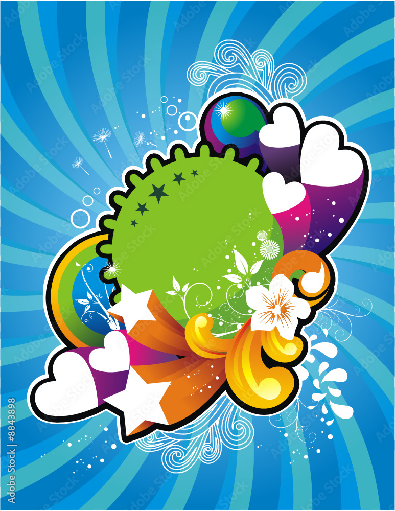 Fototapeta premium Fantasy shapes