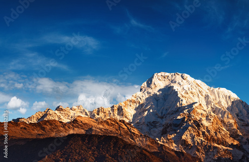 Annapurna South at sunrise, Nepal © Dmitry Pichugin