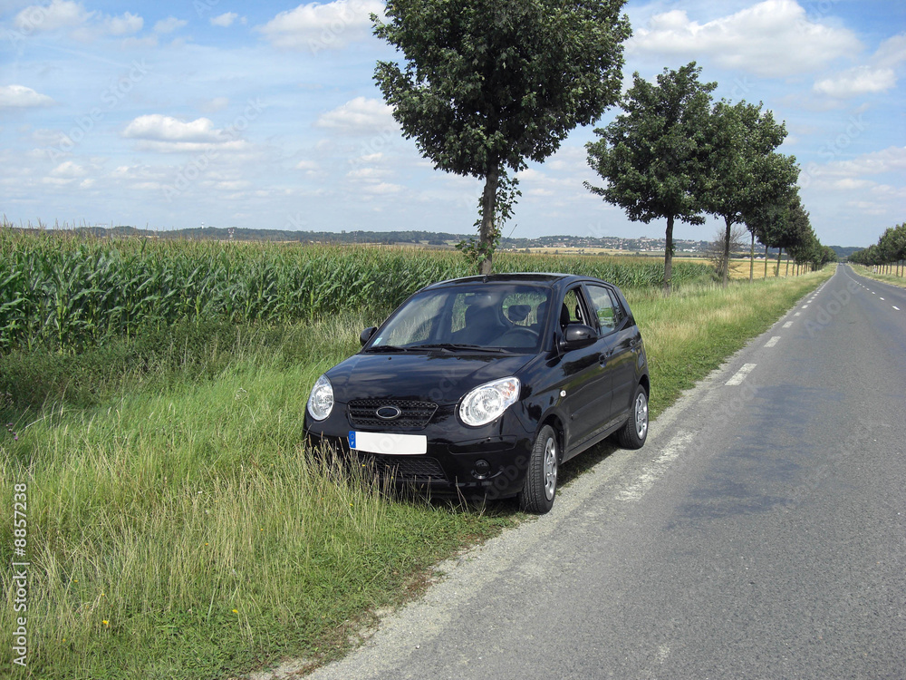 Au bord de la route