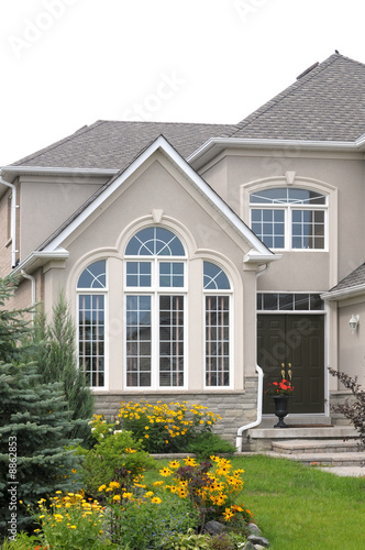 House with Flowers