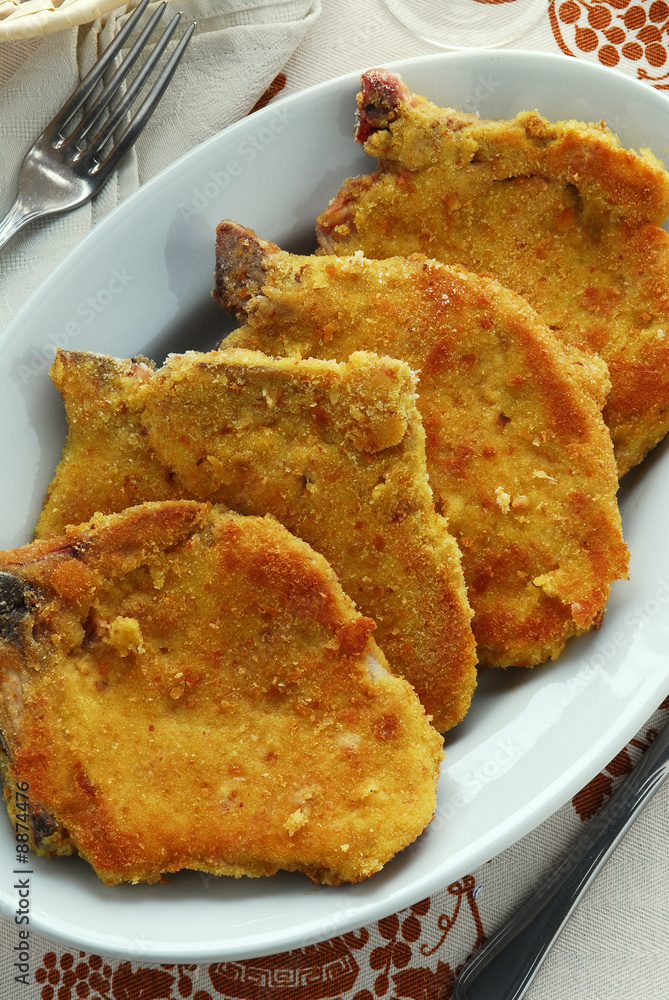 Costoletta alla milanese - Secondi di carne Lombardia Costoletta alla milanese - Secondi di carne Lombardia