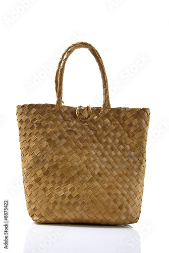 A bag made from buri palm