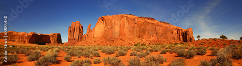 Panoramic View in Monument Valley, Navajo Nation, Arizona