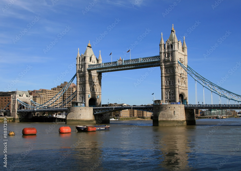 Tower bridge view. London, UK