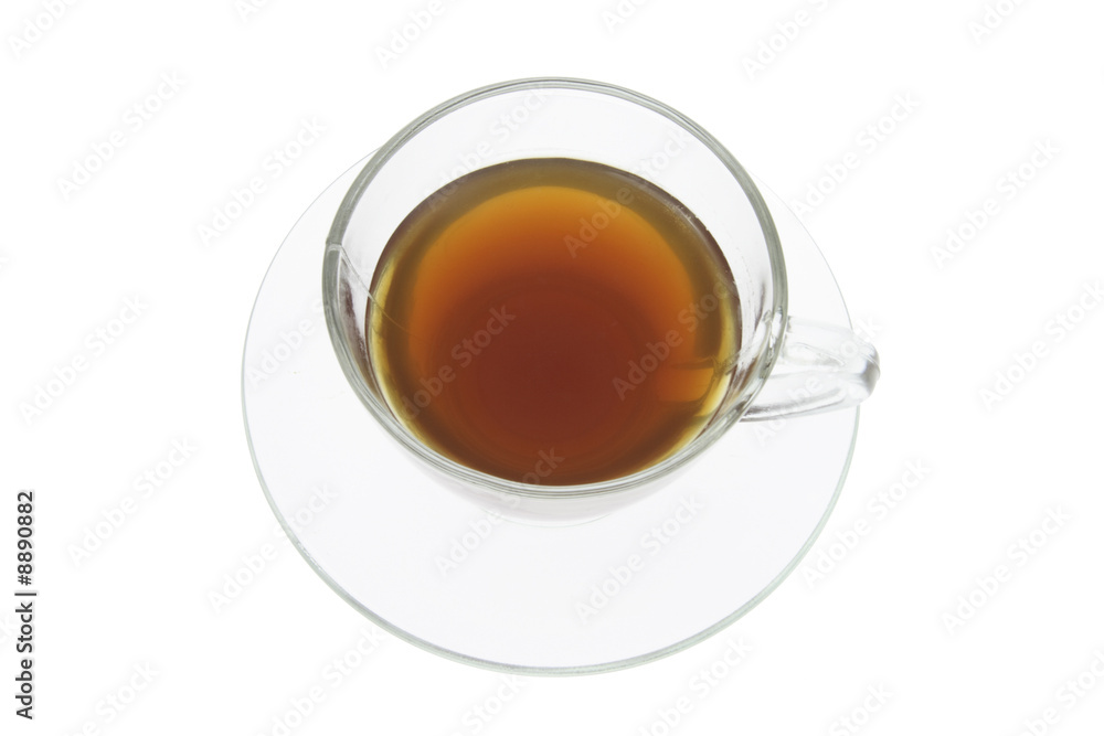 Cup of Tea on Isolated White Background Cup of Tea on Isolated White Background
