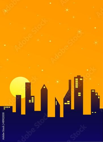 City at Dawn