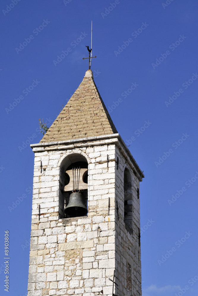 Vence - clocher de l'église