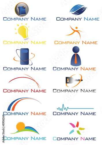 Various logos for corporate identity