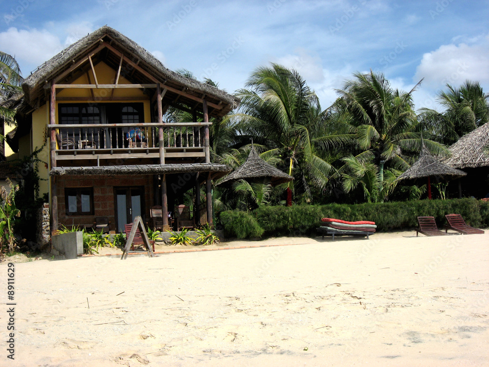 Strandhütte in Vietnam