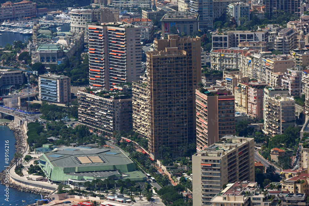 Fototapeta premium Vue sur Monte Carlo