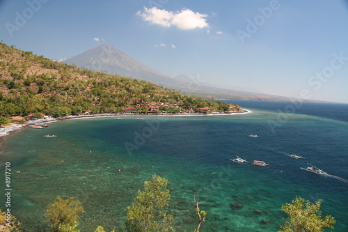 Plage d'Amed à Bali