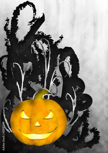 sfondo zucca halloween