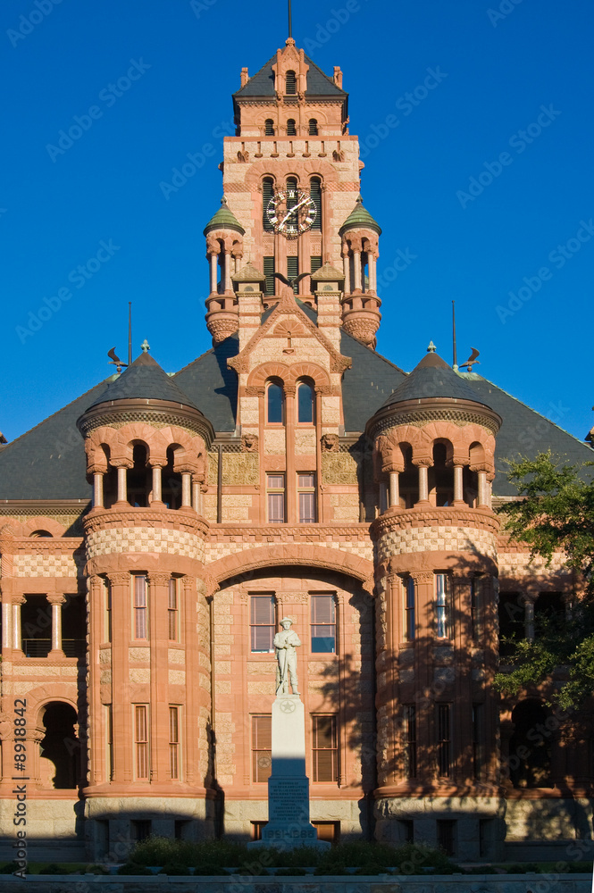 Courthouse In Waxahachie, Texas