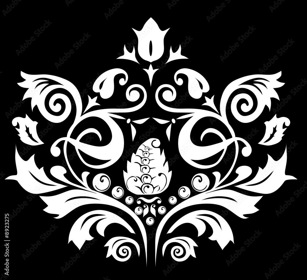 white color symmetrical pattern white color symmetrical pattern