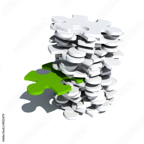 Jigsaw pieces