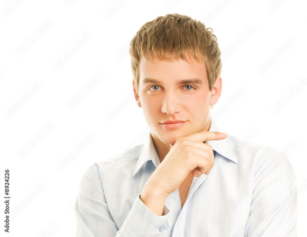 Young handsome bussiness man Young handsome bussiness man