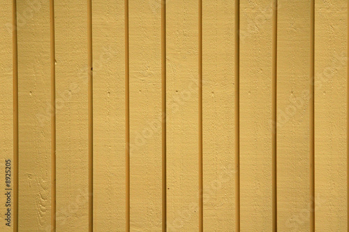 Yellow wood wall