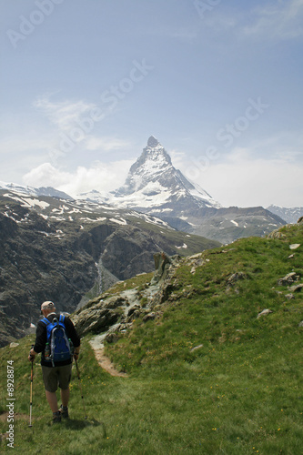 wandern zum matterhorn