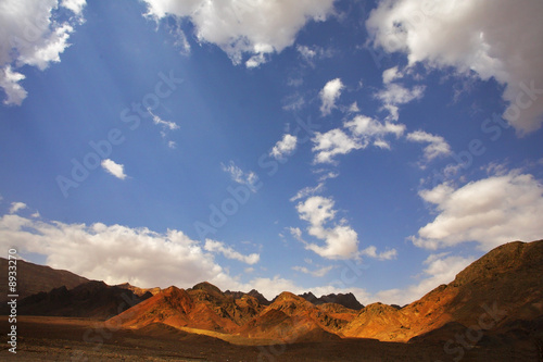 Bible landscape - hilly stone desert