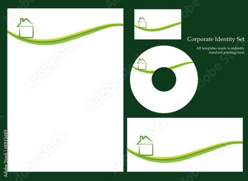 Corporate identity template - Set 1