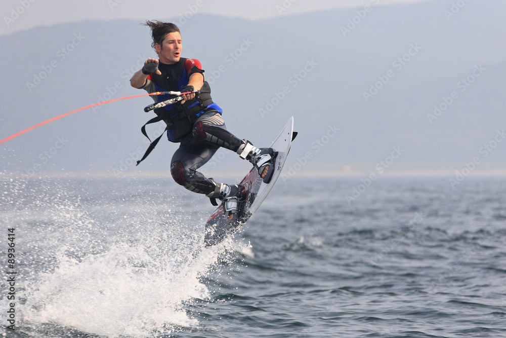 wakeboarder jump