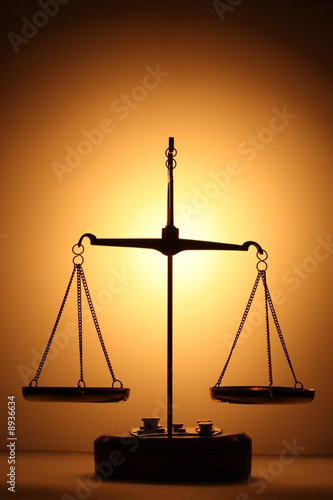 justice scales silhouette