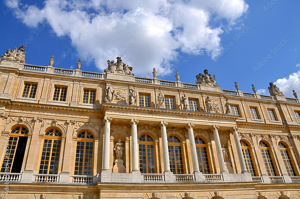 Façade du chateau de Versailles