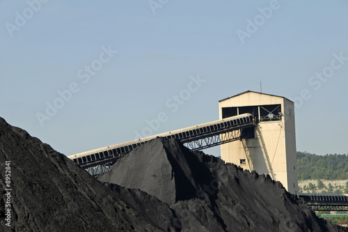 Coal Tipple used to Load Coal for Transport