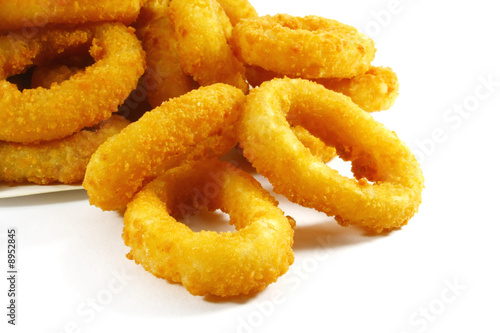 Onion Rings the Ultimate Fast Food Snack © kentoh