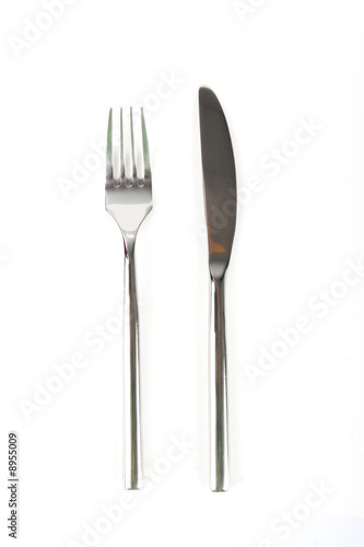 Plakat knife and fork