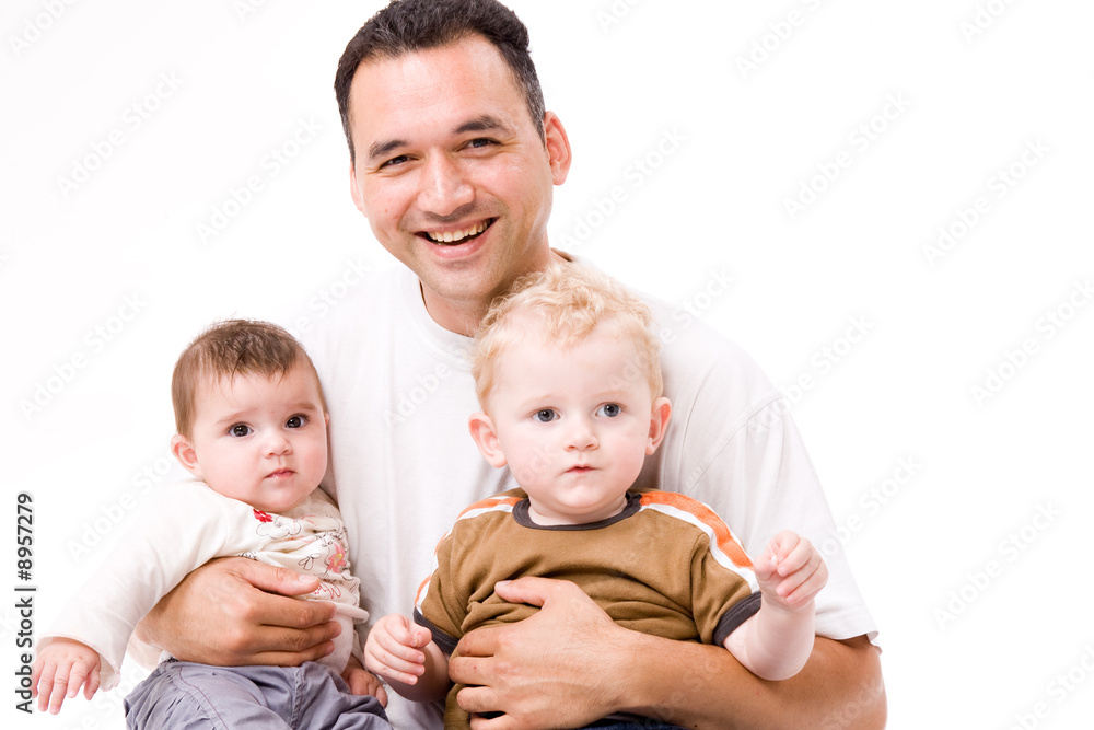 Cute brother and sister from different races Cute brother and sister from different races