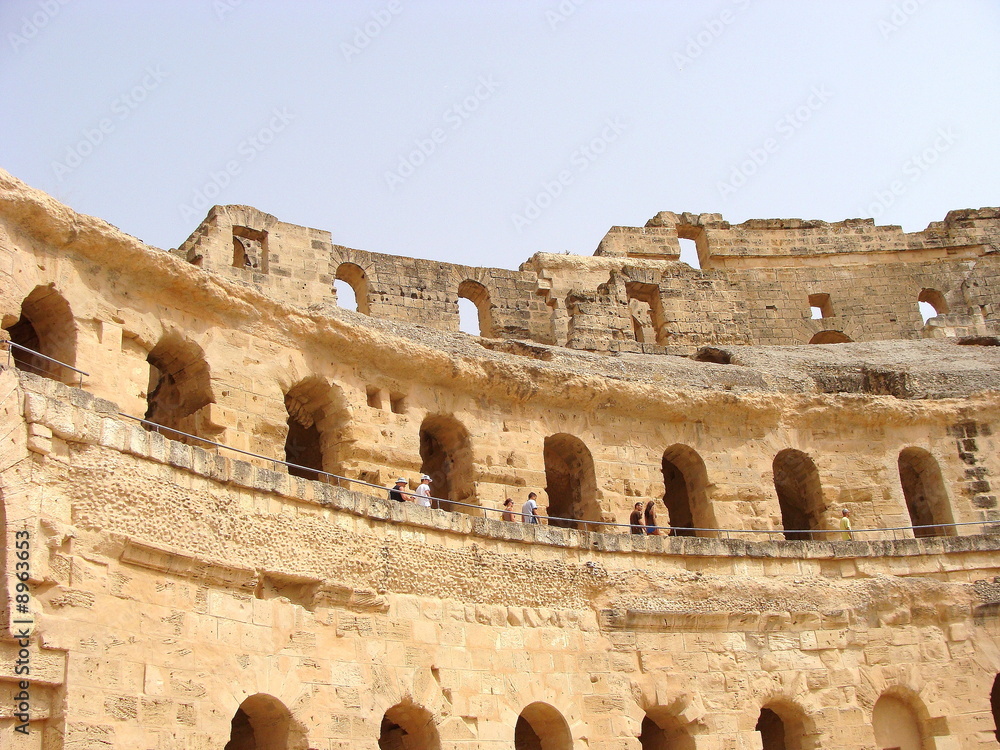 Amphitheatre of El Djem, Tunisia