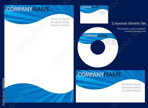 Corporate identity template - Set 3