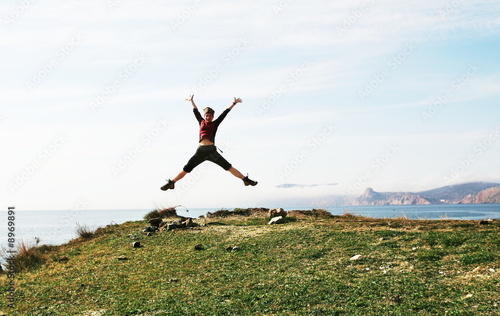 jumping girl jumping girl